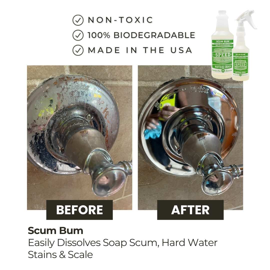 Scum Bum™ | Non-Toxic Hard Water Stain Remover | Now Available in Concentrate - Image 5
