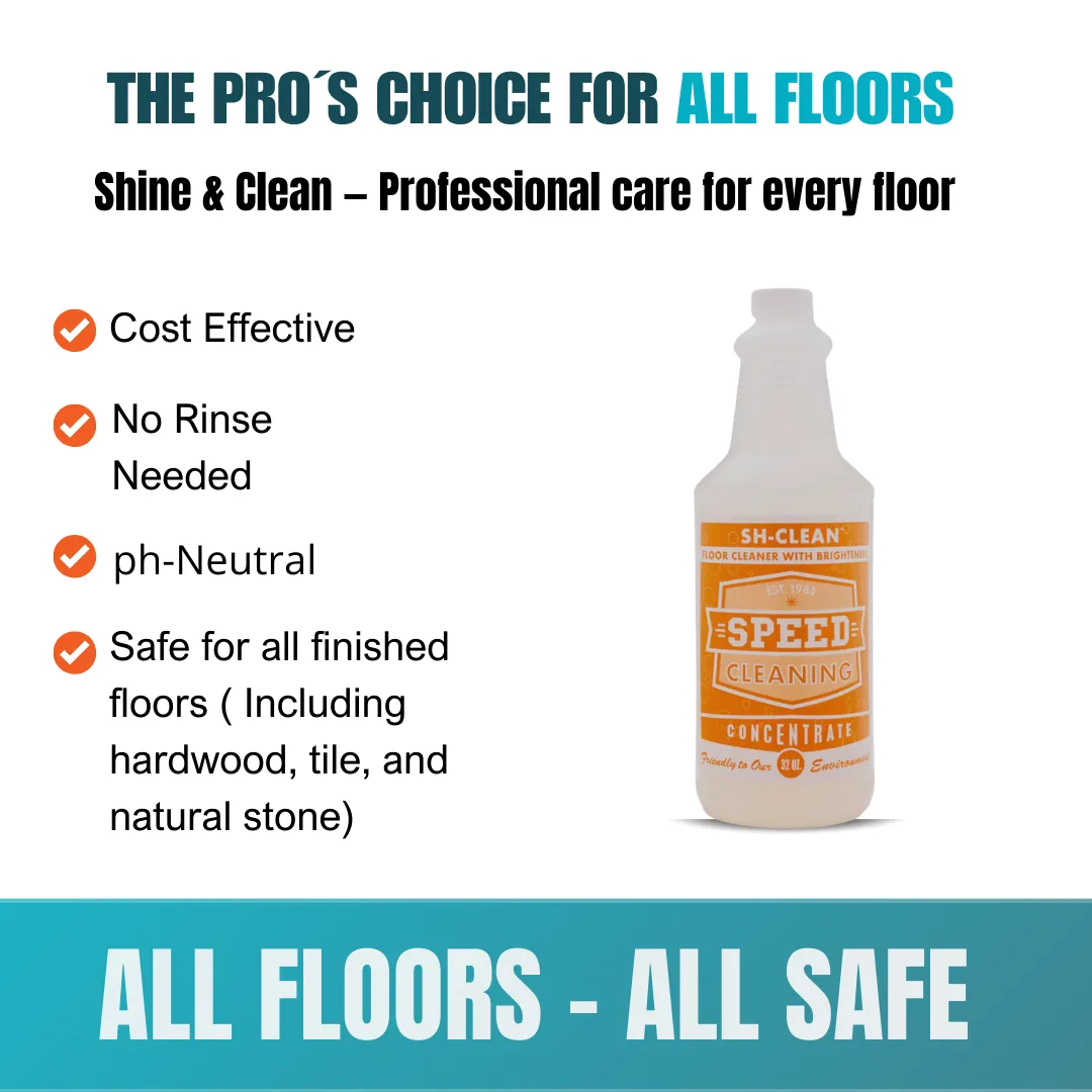 Sh-Clean | pH-Neutral Cleaner for Natural Stone & Hardwood Floors - Image 3