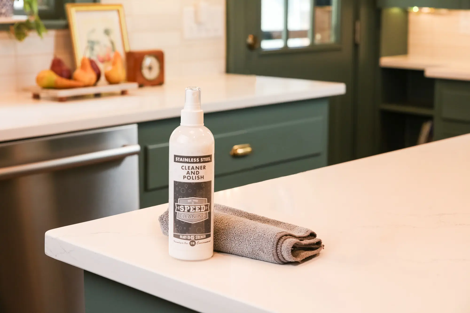 Stainless Steel Cleaner & Polish (12 Oz.) W/Mist Sprayer - Image 6